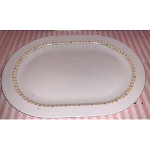 Corning Centura April Tulip Oval Platter 12-1/4" x 9"
